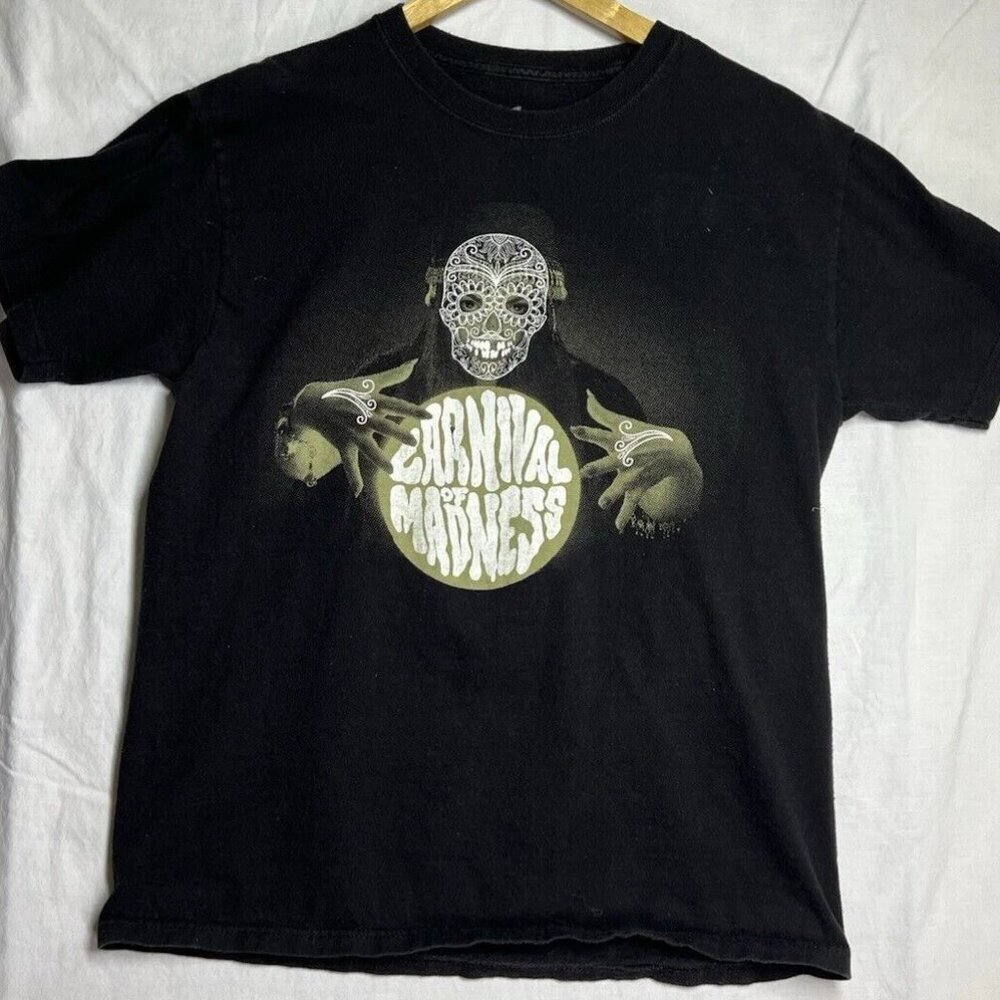 Carnival of Madness T-Shirt 2013 Concert Music Tour Rock